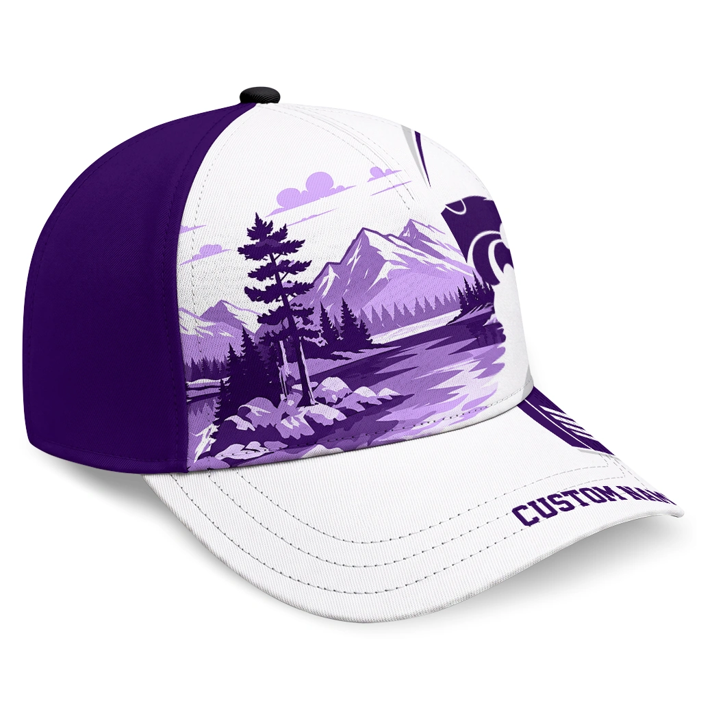 kansas-state-wildcats-cap-customized-flat-illustration-purple-white-best-selling.webp kansas state wildcats cap customized flat illustration purple white best selling