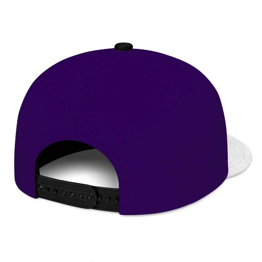kansas-state-wildcats-cap-customized-flat-illustration-purple-white-fashion-forward.webp