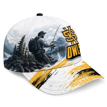 Kennesaw State Owls Cap - Customized Photo Realistic Gold White