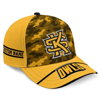 Kennesaw State Owls Cap - Customized Pixel Camo Gold