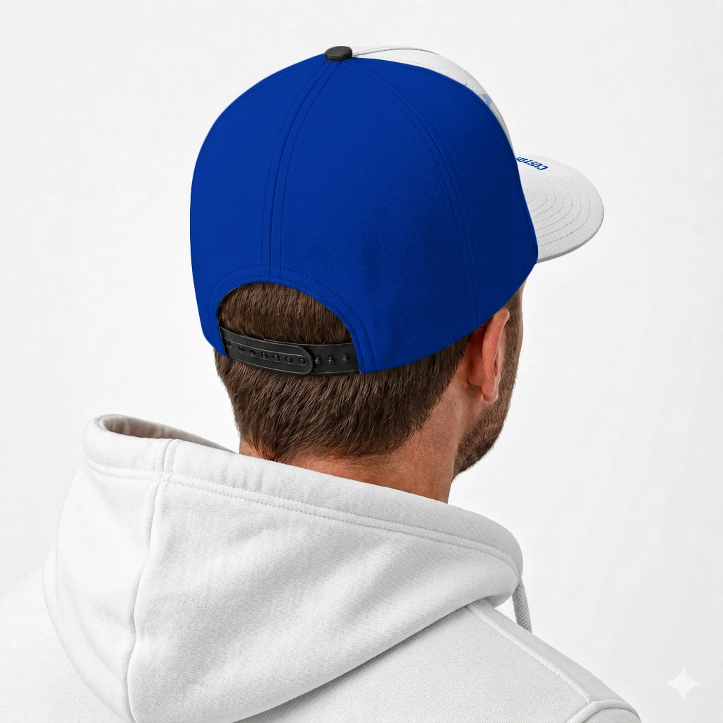 kentucky-wildcats-cap-custom-flat-illustration-blue-white-latest-model.webp