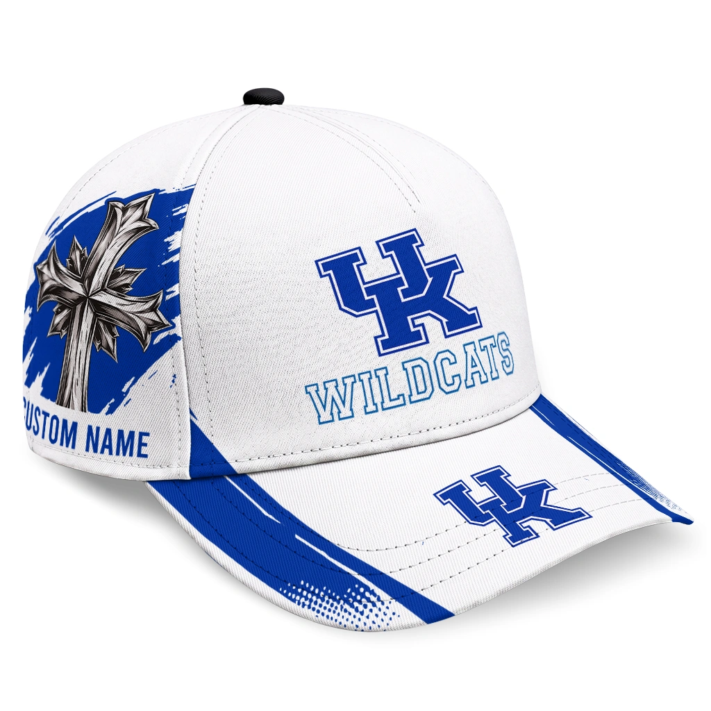 kentucky-wildcats-cap-custom-grunge-cross-blue-white-best-selling.webp kentucky wildcats cap custom grunge cross blue white best selling