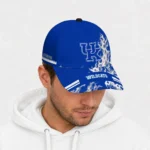 kentucky-wildcats-cap-custom-smoke-flames-blue-best-selling.webp