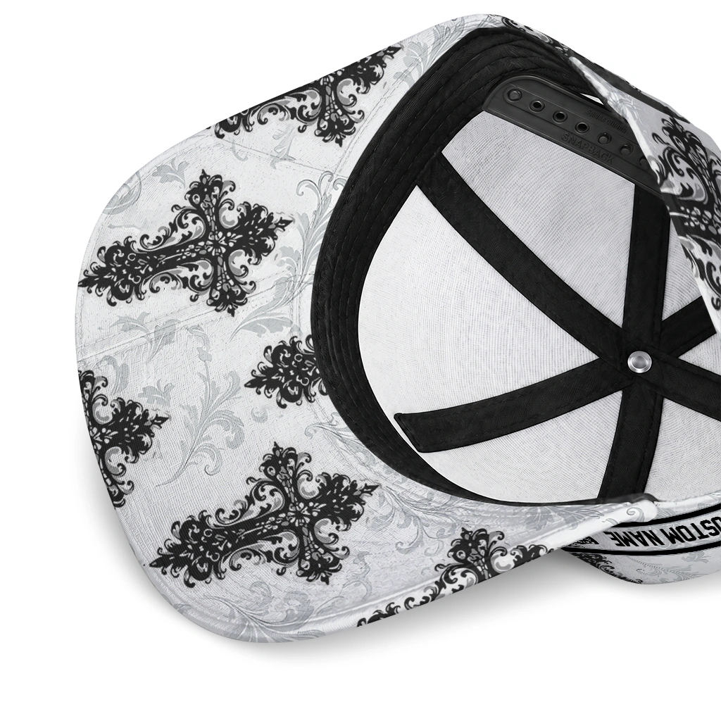 las-vegas-raiders-cap-personalized-damask-pattern-black-white-high-quality.webp