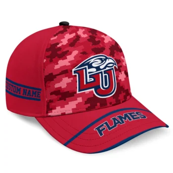Liberty Flames Cap - Personalized Pixel Camo Red