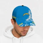 los-angeles-chargers-cap-custom-smoke-flames-blue-best-selling.webp