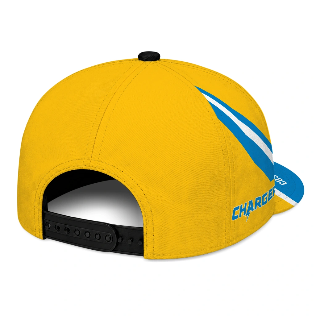 los-angeles-chargers-cap-personalized-blazing-fire-blue-fashion-forward.webp
