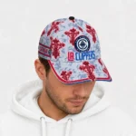 los-angeles-clippers-cap-custom-damask-pattern-red-white-best-selling.webp