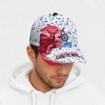 los-angeles-clippers-cap-customized-toile-pattern-red-white-best-selling.webp