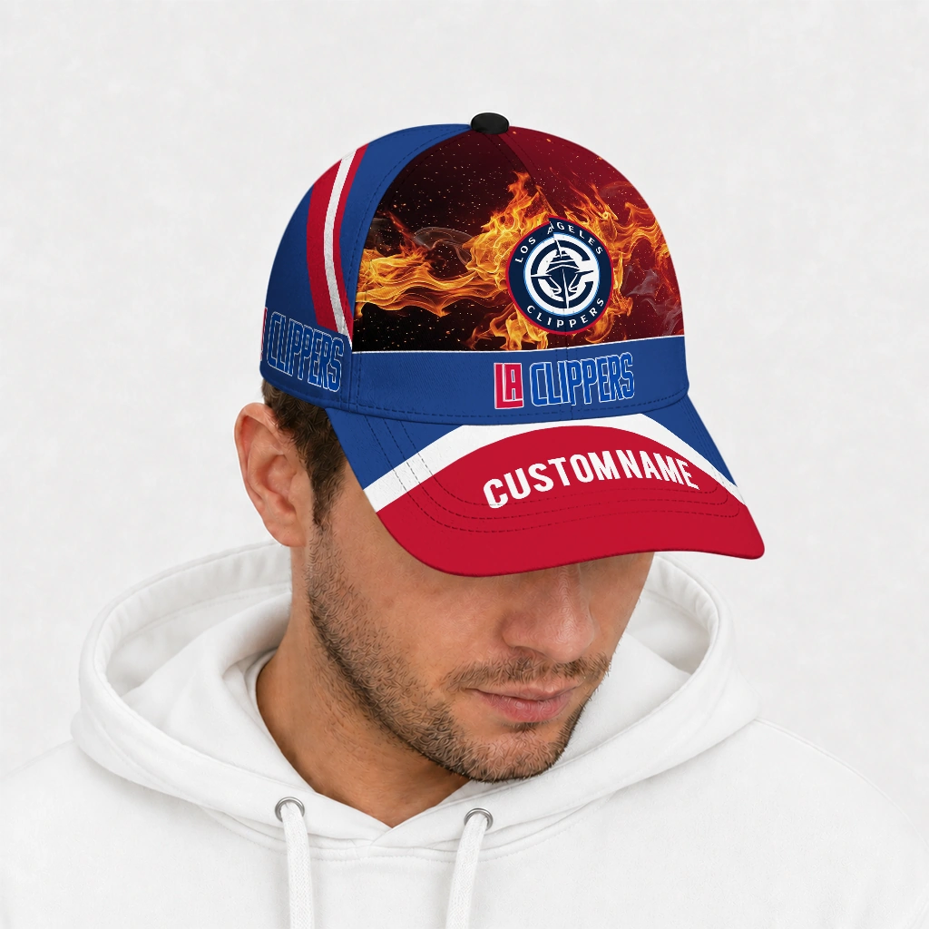 los-angeles-clippers-cap-personalized-blazing-fire-red-new-arrival.webp