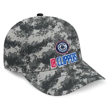 Los Angeles Clippers Cap - Personalized Digital Camo Gray