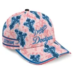 los-angeles-dodgers-cap-personalized-damask-pattern-blue-white-best-selling.webp
