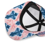 los-angeles-dodgers-cap-personalized-damask-pattern-blue-white-best-selling.webp