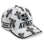 los-angeles-kings-cap-customized-damask-pattern-black-white-best-selling.webp