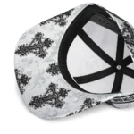 los-angeles-kings-cap-customized-damask-pattern-black-white-best-selling.webp