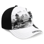 los-angeles-kings-cap-customized-flat-illustration-black-white-best-selling.webp