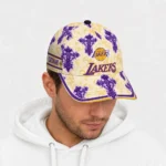 los-angeles-lakers-cap-customized-damask-pattern-purple-white-best-selling.webp