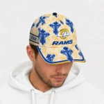 los-angeles-rams-cap-customized-damask-pattern-blue-white-best-selling.webp