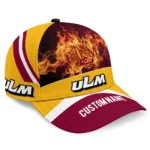 louisiana-monroe-warhawks-cap-custom-blazing-fire-red-best-selling.webp