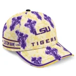 lsu-tigers-cap-personalized-damask-pattern-purple-white-best-selling.webp