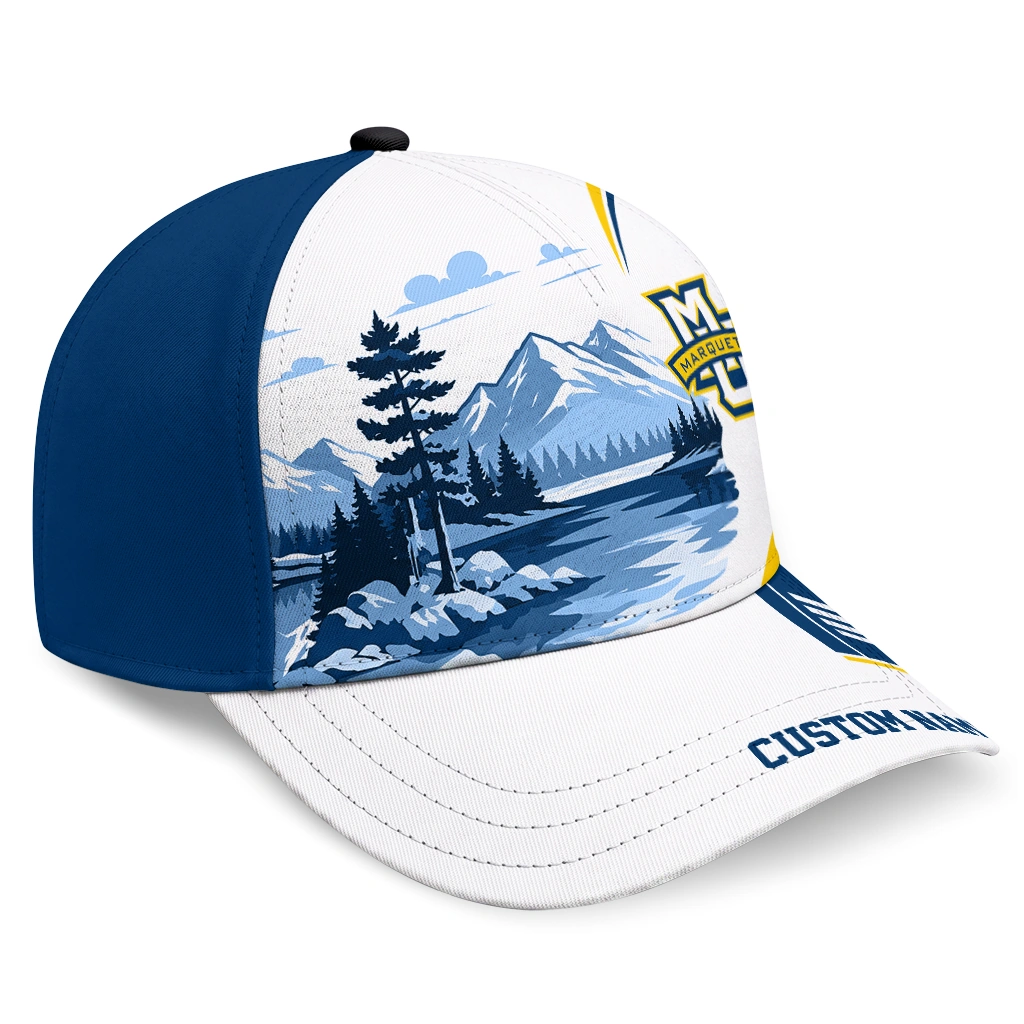 marquette-golden-eagles-cap-personalized-flat-illustration-blue-white-best-selling.webp marquette golden eagles cap personalized flat illustration blue white best selling