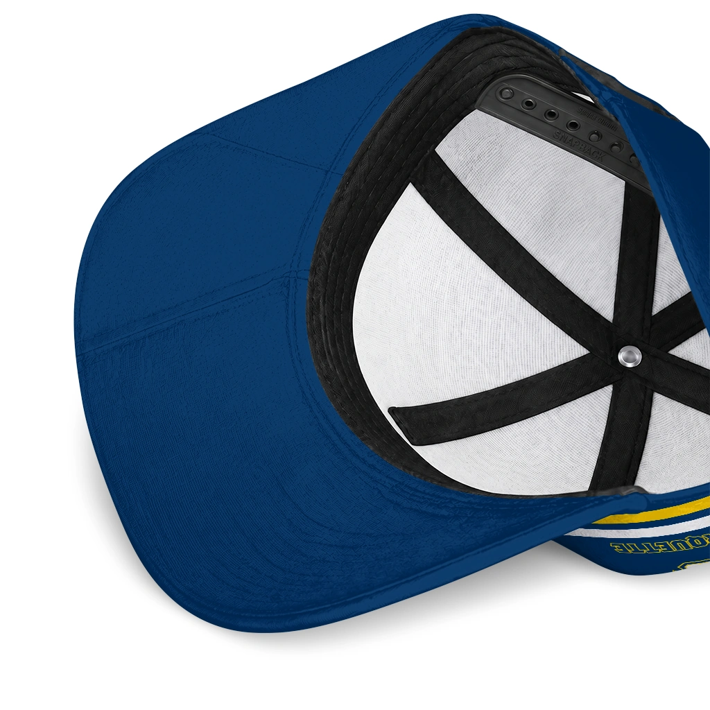 marquette-golden-eagles-cap-personalized-tropical-floral-blue-high-quality.webp