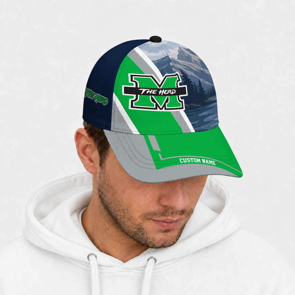 marshall-thundering-herd-cap-custom-diagonal-slash-green-new-arrival.webp