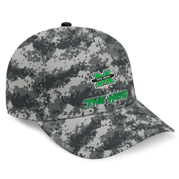 Marshall Thundering Herd Cap - Custom Digital Camo Gray