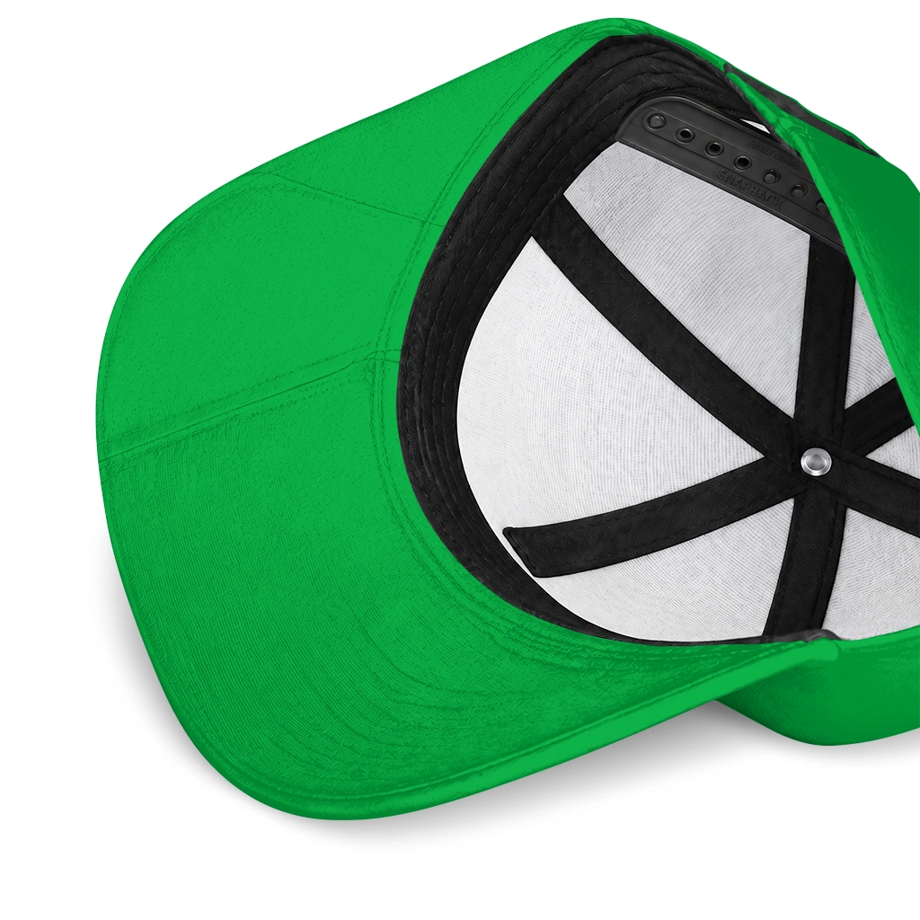 marshall-thundering-herd-cap-custom-flat-illustration-green-white-high-quality.webp