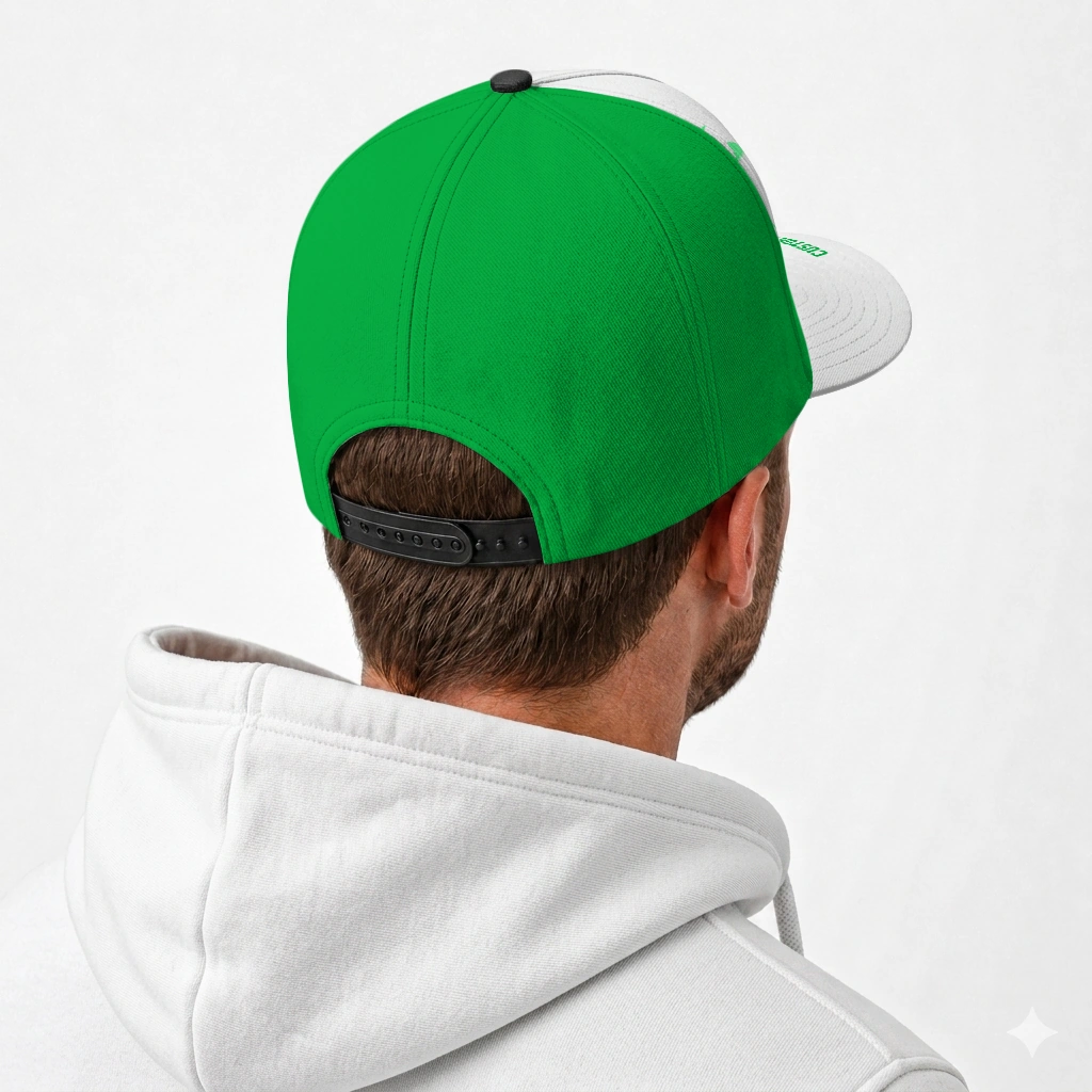 marshall-thundering-herd-cap-custom-flat-illustration-green-white-latest-model.webp