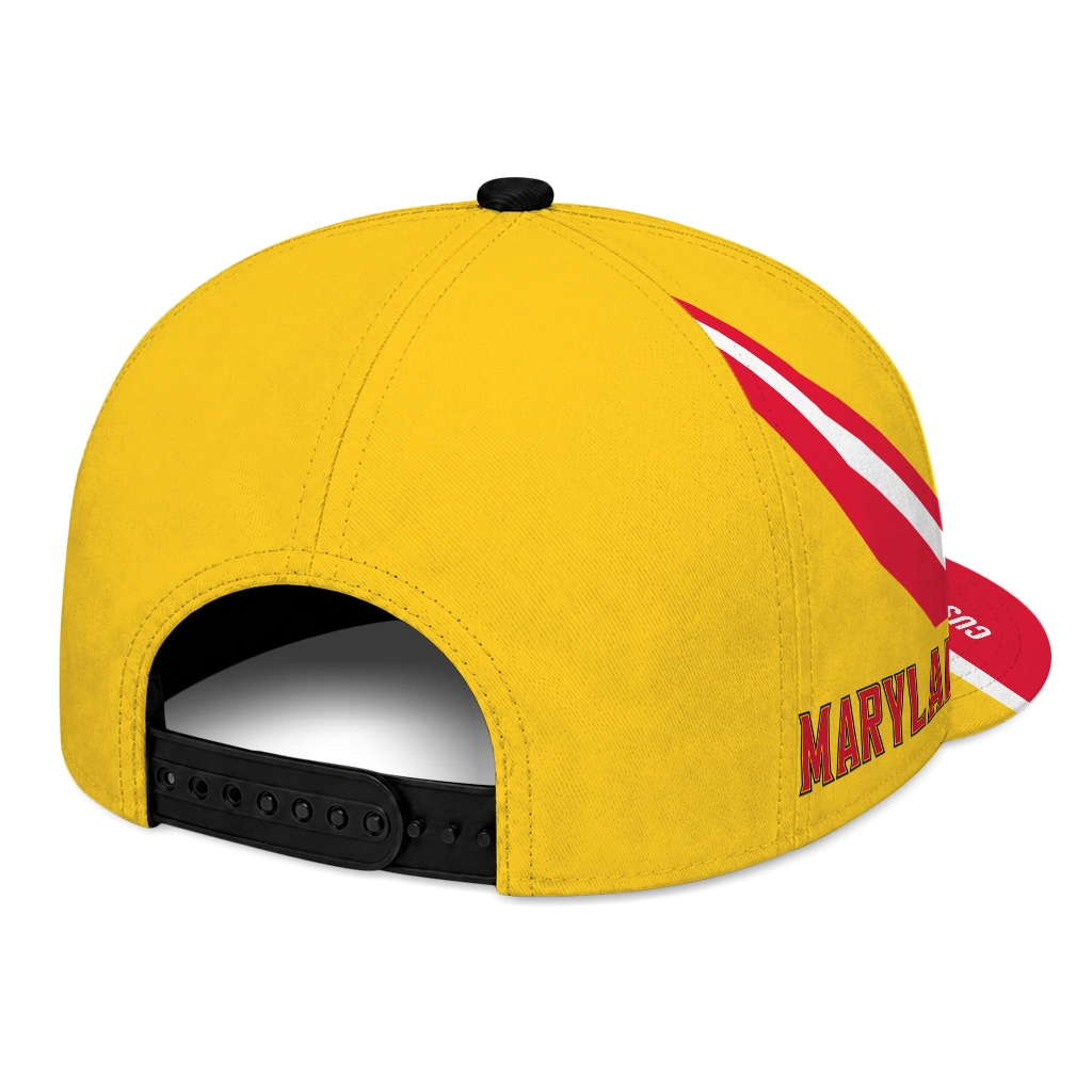 maryland-terrapins-cap-customized-blazing-fire-red-fashion-forward.webp