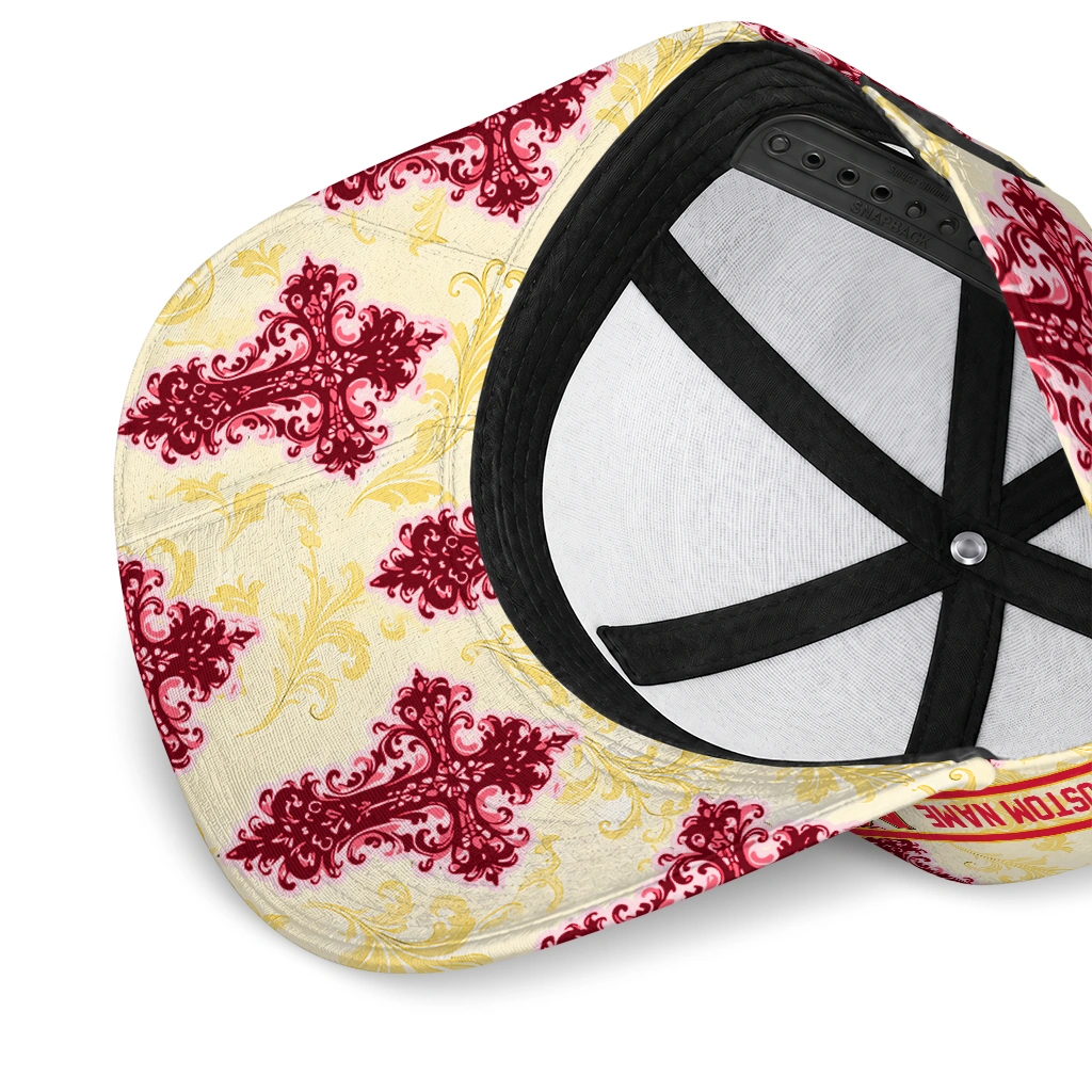 maryland-terrapins-cap-customized-damask-pattern-red-white-high-quality.webp