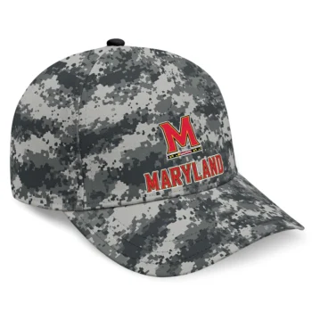 Maryland Terrapins Cap - Customized Digital Camo Gray
