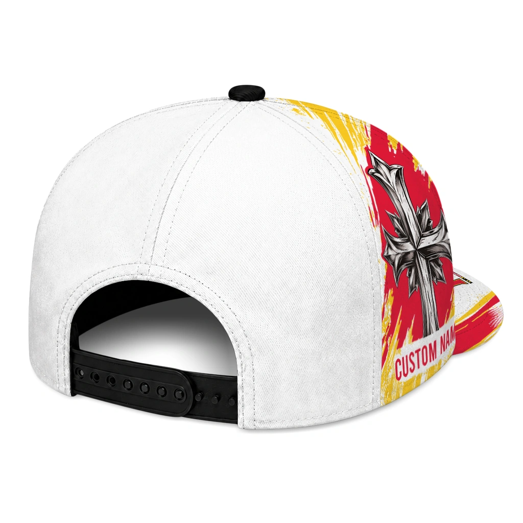 maryland-terrapins-cap-customized-grunge-cross-red-white-fashion-forward.webp