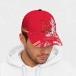 maryland-terrapins-cap-customized-smoke-flames-red-best-selling.webp
