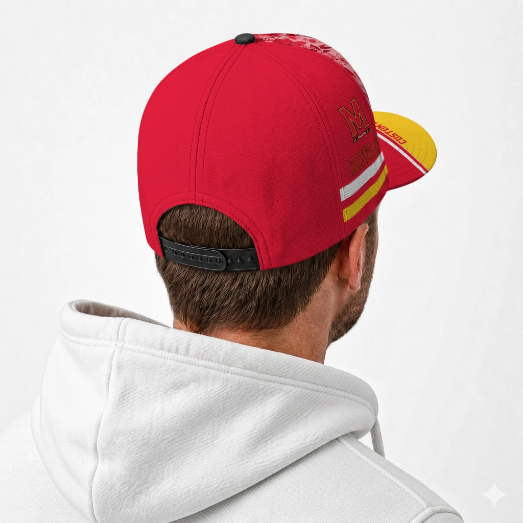 maryland-terrapins-cap-customized-tropical-floral-red-latest-model.webp