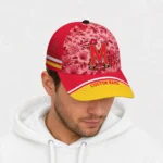 maryland-terrapins-cap-customized-tropical-floral-red-best-selling.webp