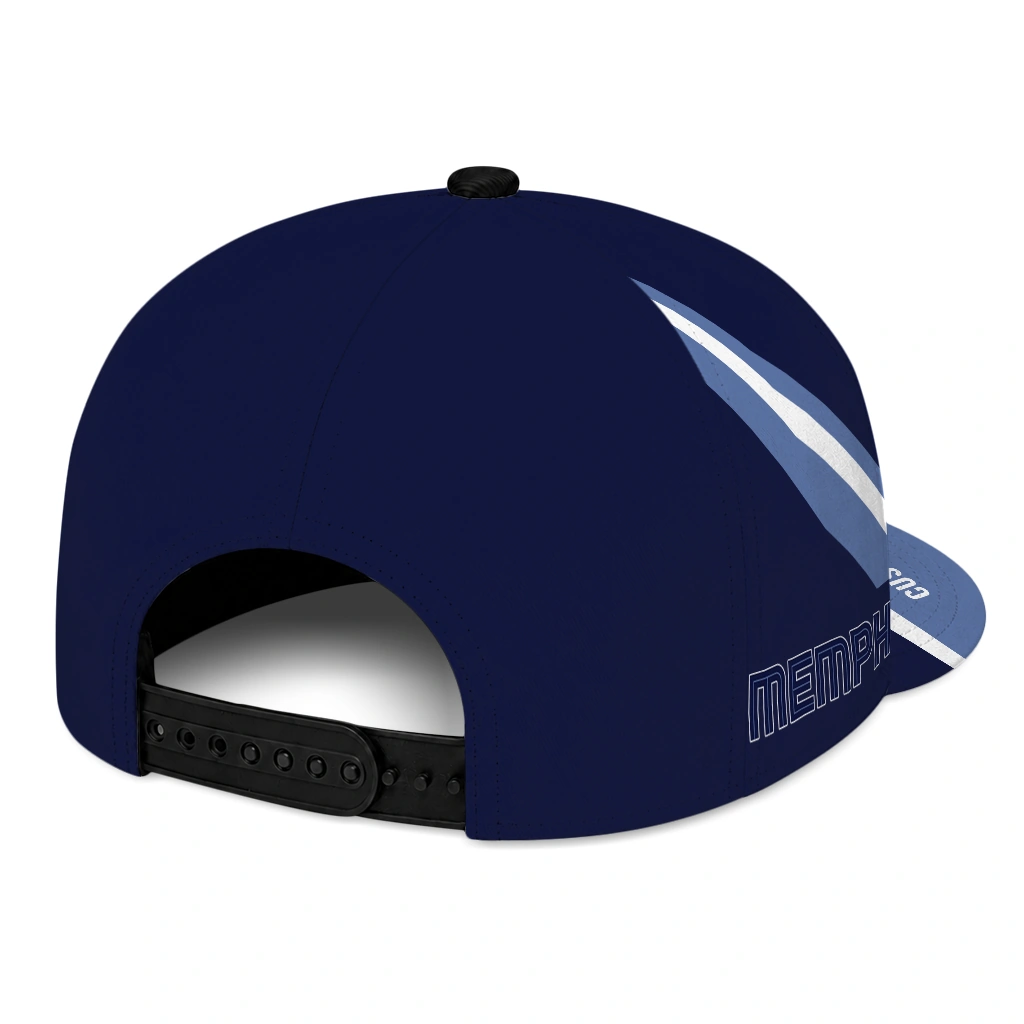 memphis-grizzlies-cap-customized-blazing-fire-blue-fashion-forward.webp