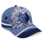 memphis-grizzlies-cap-customized-tropical-floral-blue-best-selling.webp