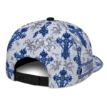 memphis-grizzlies-cap-personalized-damask-pattern-blue-white-best-selling.webp