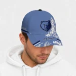 memphis-grizzlies-cap-personalized-smoke-flames-blue-best-selling.webp