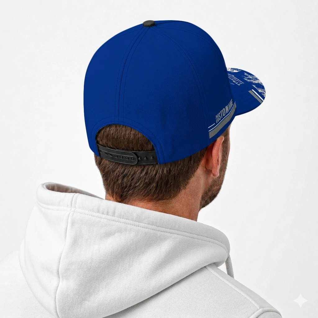 memphis-tigers-cap-custom-smoke-flames-blue-latest-model.webp