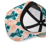 miami-dolphins-cap-personalized-damask-pattern-aqua-white-best-selling.webp