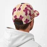 miami-heat-cap-custom-damask-pattern-red-white-best-selling.webp