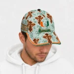 miami-hurricanes-cap-customized-damask-pattern-orange-white-best-selling.webp