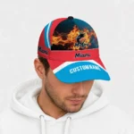 miami-marlins-cap-personalized-blazing-fire-blue-best-selling.webp