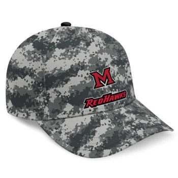 Miami RedHawks Cap - Customized Digital Camo Gray