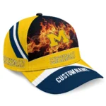 michigan-wolverines-cap-custom-blazing-fire-blue-best-selling.webp