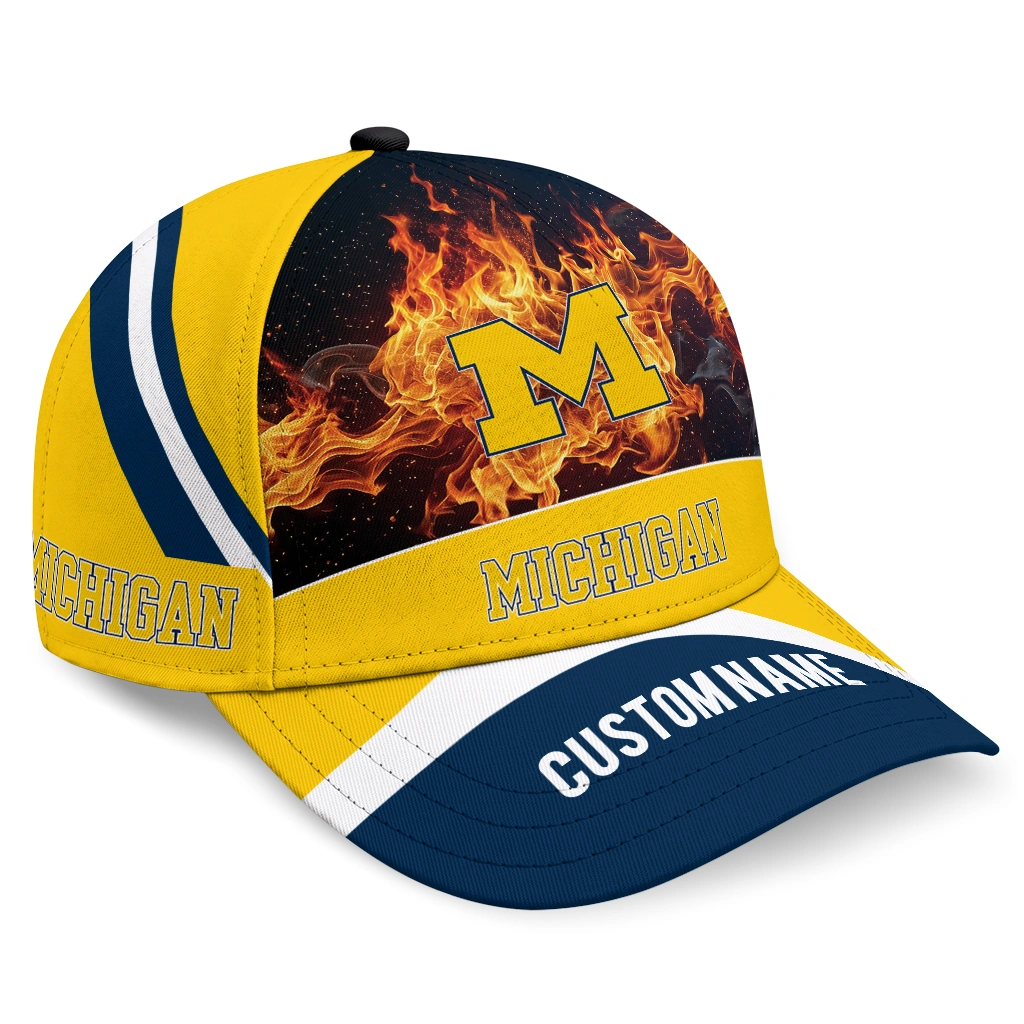 michigan-wolverines-cap-custom-blazing-fire-blue-best-selling.webp michigan wolverines cap custom blazing fire blue best selling