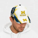 michigan-wolverines-cap-custom-grunge-cross-blue-white-best-selling.webp